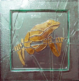 17. Frog  In Bullrushes