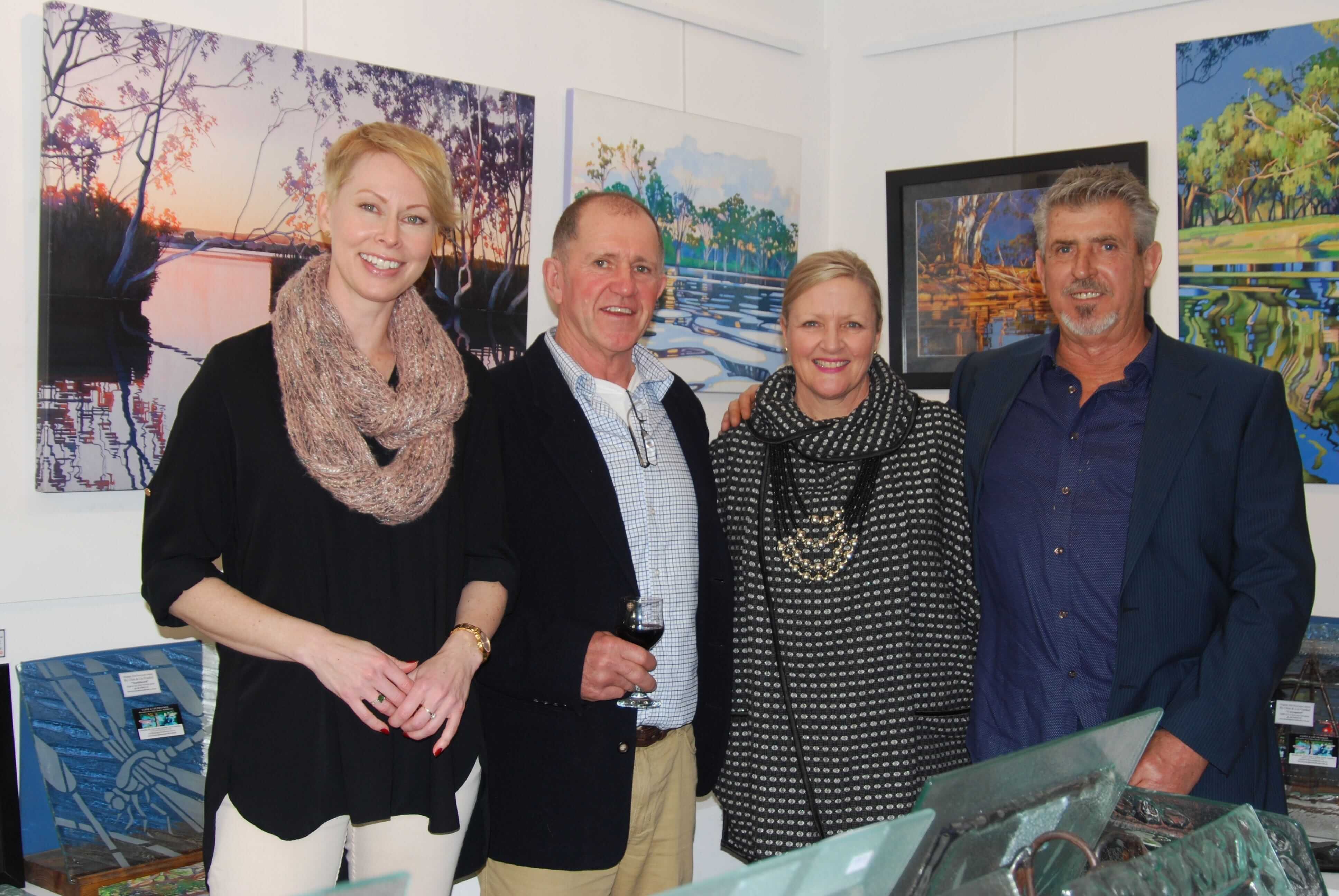 Stacey Lymbery, Clint & Liz Frankel, Garry Duncan